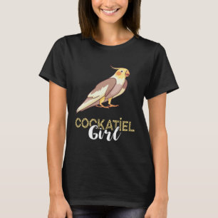 Cockatiel Girl Bird Parrot Bird Eigenaar Cockatiel T-shirt