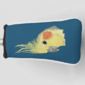 Cockatiel Golfheadcover (Voorkant)
