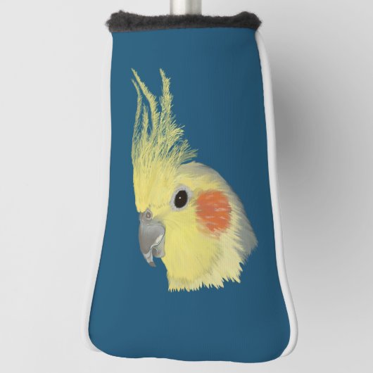 Cockatiel Golfheadcover (Draai 90)