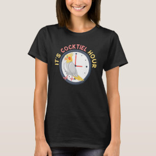 Cockatiel Het is Cocktiel Uur Vogelverzorger Parki T-shirt