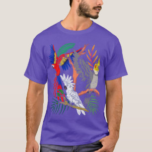 Cockatiel kaketoe vogeldier cadeau papegaai t-shirt