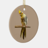 Cockatiel Keramisch Ornament (Rechts)