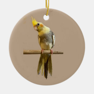 Cockatiel Keramisch Ornament