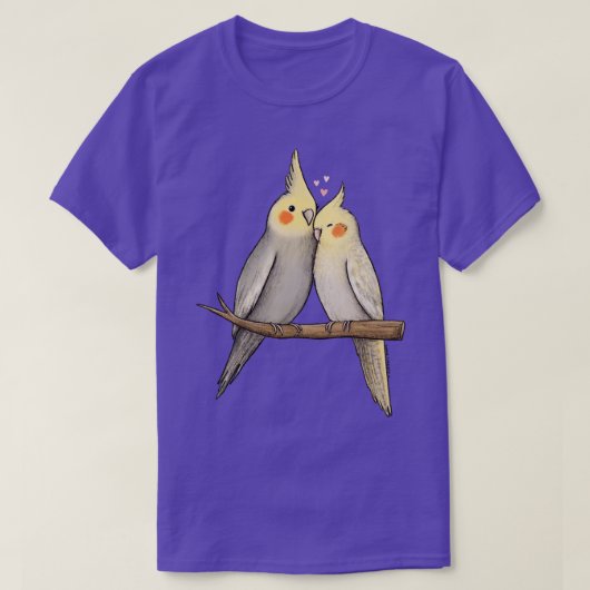 Cockatiel Knuffel T-shirt (Design voorkant)