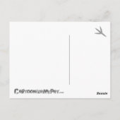 Cockatiel Love Briefkaart (Achterkant)