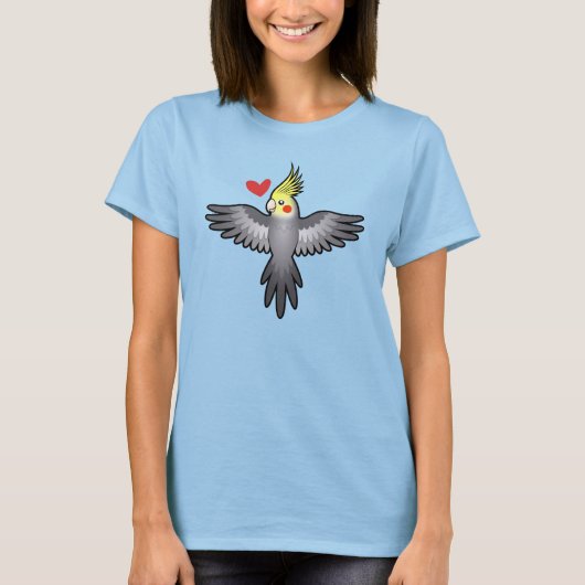 Cockatiel Love T-shirt (Voorkant)