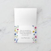 Cockatiel Lover Gepersonaliseerde Naam & Tekst Ver Kaart (Binnen)