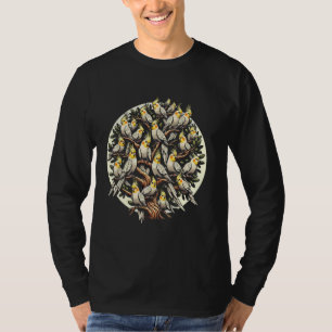 Cockatiel Lover Parrot Vogelspotten Siervogel T-shirt