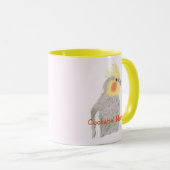 Cockatiel Ma Art Mok (Voorkant rechts)