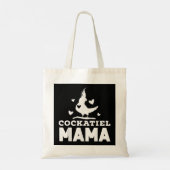 Cockatiel Mama Cockatau Bird Lover Moederdag Bes Tote Bag (Achterkant)