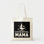 Cockatiel Mama Cockatau Bird Lover Moederdag Bes Tote Bag (Voorkant)