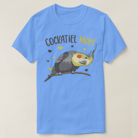Cockatiel mama Funny Bird Lover Women 1 T-shirt (Design voorkant)