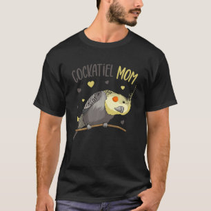 Cockatiel mama Funny Bird Women T-shirt