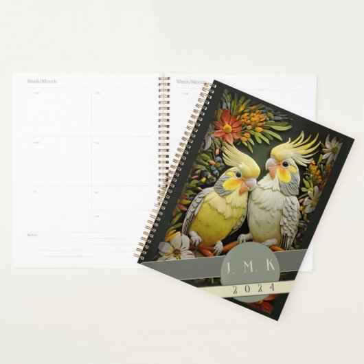 Cockatiel Metgezellen Planner (Display)