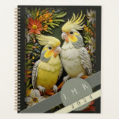 Cockatiel Metgezellen Planner (Voorkant)