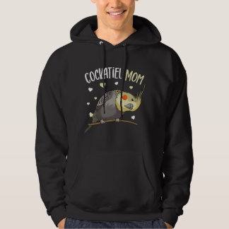 Cockatiel Mom Funny Bird Lover Women Hoodie