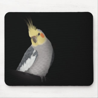 Cockatiel Mousepad (Landschap) Muismat