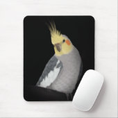 Cockatiel Mousepad (Portriat) Muismat (Met muis)