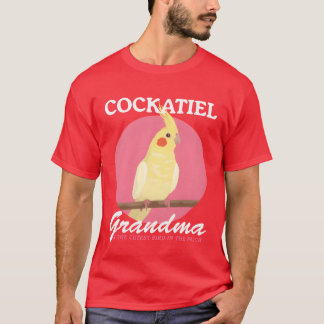 Cockatiel Oma Vogeleigenaar Cockatiels familie T-shirt