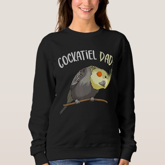 Cockatiel Pap Funny Bird Lover Mannen Trui (Voorkant)
