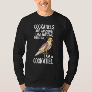 Cockatiel Parrot Bird Watcher Cockatiel Cockatau T-shirt