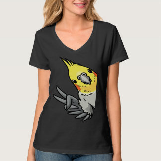 Cockatiel Parrot From Side T-shirt