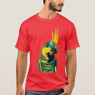 Cockatiel parrot Lover Art T-shirt