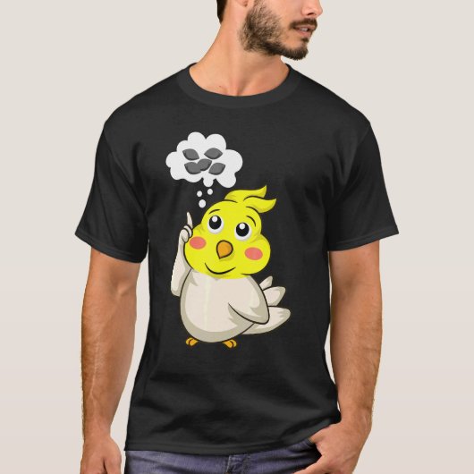 Cockatiel Parrot T T-shirt (Voorkant)