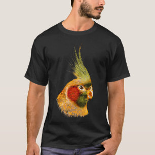 Cockatiel Pet Novel Design for Wildlife, Natu T-shirt