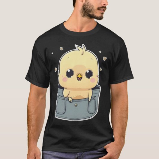 Cockatiel Pocket Quarrion Weiro Bird Parrot   1 T-shirt (Voorkant)