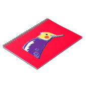 Cockatiel Pop Art Notitieboek (Linkerzijde)