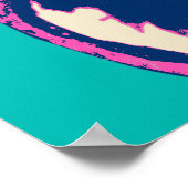 Cockatiel Pop Art Poster (Hoek)