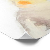 Cockatiel Portrait Poster (Hoek)