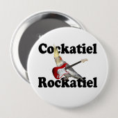 Cockatiel Rockatiel Huge Button (Voorkant /achterkant)
