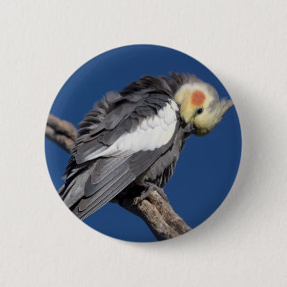 Cockatiel Ronde Button 5,7 Cm