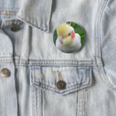 Cockatiel Ronde Button 5,7 Cm (In situ)