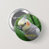 Cockatiel Ronde Button 5,7 Cm (Voorkant /achterkant)