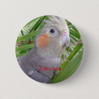 Cockatiel Ronde Button 5,7 Cm