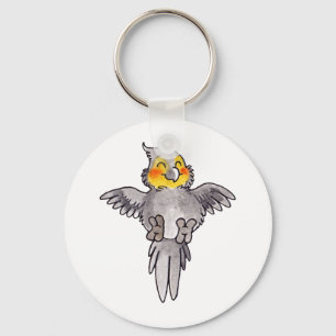 Cockatiel Sleutelhanger