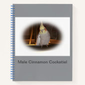 Cockatiel Spiral Notitieboek (Voorkant)