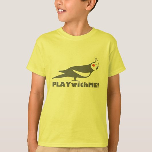 Cockatiel T-shirt (Voorkant)