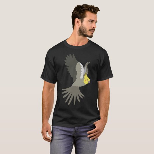 Cockatiel T-shirt (Voorkant volledig)
