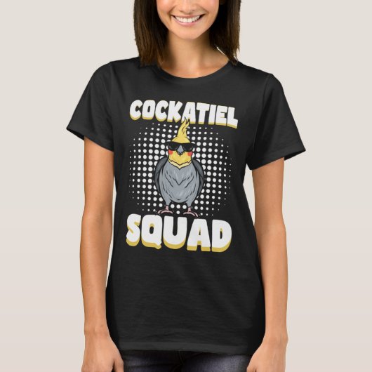 Cockatiel   t-shirt (Voorkant)