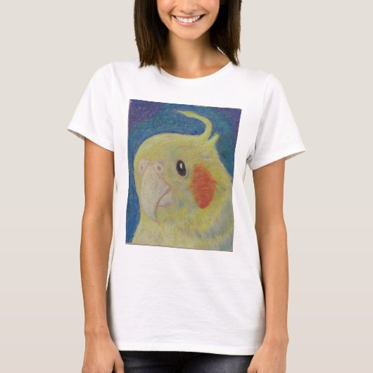 Cockatiel T shirt (Voorkant)