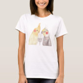Cockatiel T-shirt Cockatiel Lover Gift Cockatiels (Voorkant)