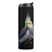 Cockatiel Thermal Tumbler Thermosbeker (Gedraaid links)