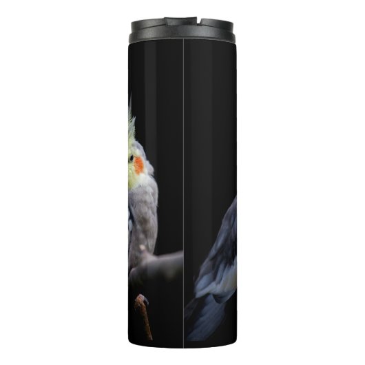 Cockatiel Thermal Tumbler Thermosbeker (Achterkant)