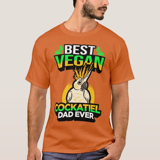 Cockatiel vogel meisje t-shirt (Voorkant)