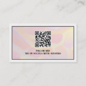 Cockatiel Vogelfokker Parrot Speelgoed Social Medi Visitekaartje (Achterkant)