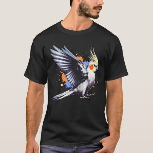 Cockatiel Vogelliefhebber Vogelkijken T-shirt